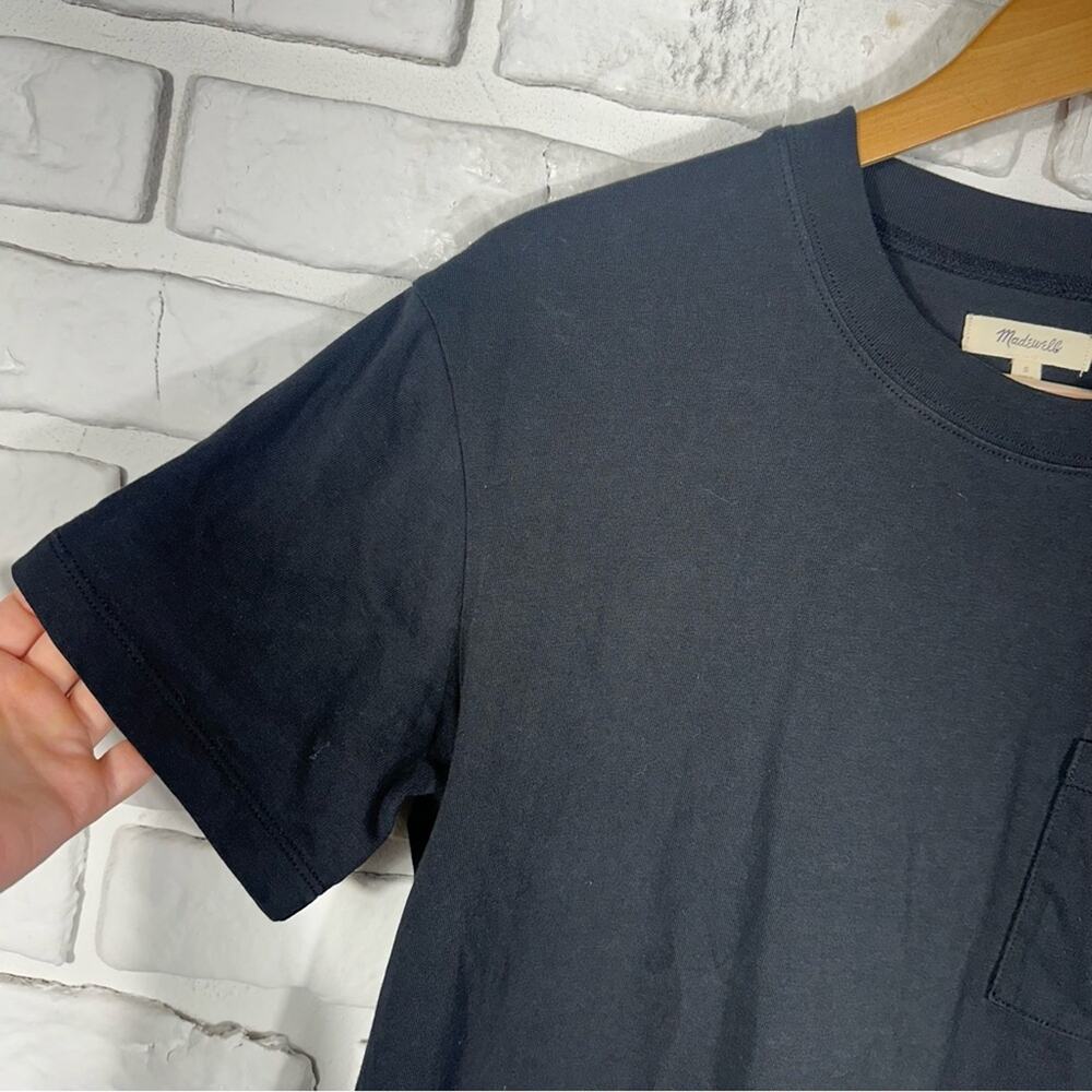 Madewell Pocket Tee Dress Black Size Small - Picture 11 of 13